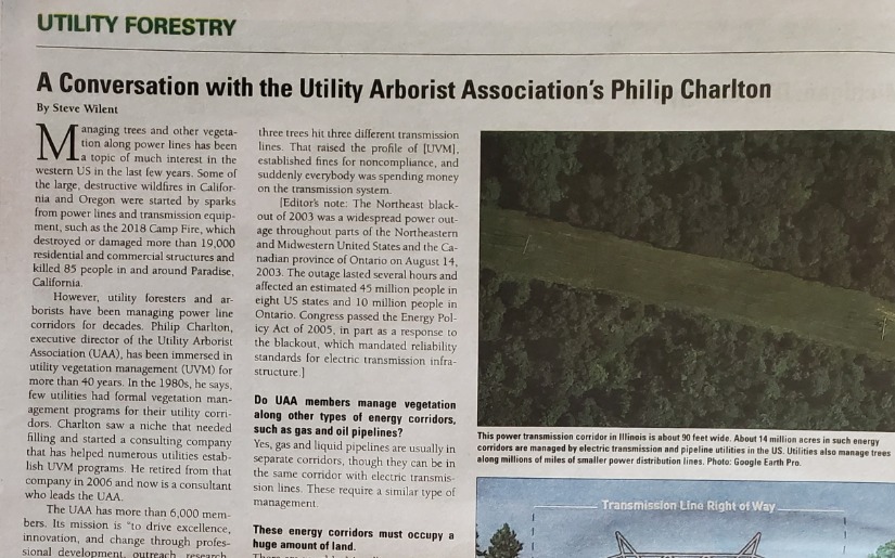 A Conversation with the Utility Arborist Association's Philip Charlton 